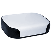 UW81612    Seat Bottom---B&W Vinyl---Steel Back